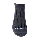 Unisex Cotton Ankle Socks (Dark Grey, Free Size)