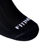 Unisex Cotton Ankle Socks (Black, Free Size)