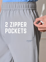 Men’s All-Season Relaxed Fit Track Pants - French Grey