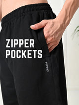 Easy Multi-Pocket Cotton Shorts – Black