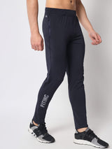 Fitinc Slimfit Navy Blue Trackpant for Gym & Yoga - FITINC