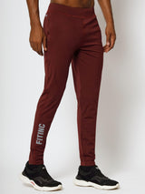Fitinc Slimfit Maroon Trackpant for Gym & Yoga - FITINC