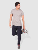 Fitinc NS Lycra Regular fit Navy Blue Trackpant for Men - FITINC