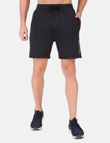 FITINC Stretchable Black Shorts for Gym, Running, Jogging, Yoga & Cycling - FITINC