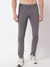 Fitinc Dobby Grey Trackpant for Men - FITINC