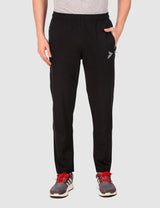 Fitinc NS Lycra Regular fit Black Trackpant for Men - FITINC