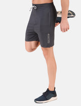 FITINC Stretchable Grey Shorts for Gym, Running, Jogging, Yoga & Cycling - FITINC