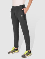 Fitinc Regular fit Grey Activewear Trackpant - FITINC