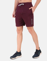 FITINC Stretchable Wine Shorts for Gym, Running, Jogging, Yoga & Cycling - FITINC