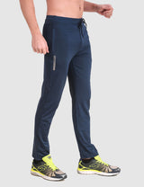 Fitinc Slim Fit Navy Blue Trackpant for Workout - FITINC
