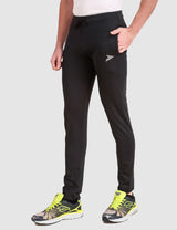 Fitinc Slim Fit Black Trackpant for Workout - FITINC