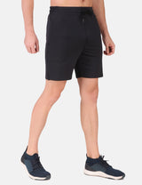 FITINC Stretchable Black Shorts for Gym, Running, Jogging, Yoga & Cycling - FITINC