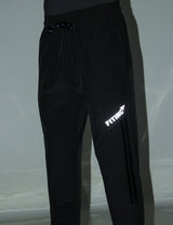 Fitinc NS Lycra Dryfit Grey Track Pants with Zipper Pockets - FITINC