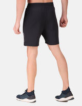 FITINC Stretchable Black Shorts for Gym, Running, Jogging, Yoga & Cycling - FITINC