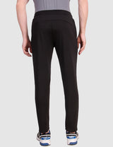 Fitinc Black Trackpant with Concealed Zipper Pockets - FITINC