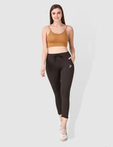Fitinc Activewear Black Trackpant for Women - FITINC