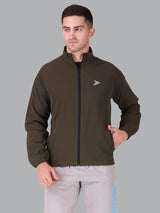 Fitinc Olive NS Jacket for Men with Two Zipper Pockets - FITINC