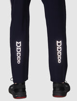 Fitinc NS Lycra Dryfit Navy Blue Track Pants with Zipper Pockets - FITINC