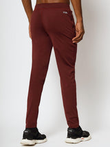 Fitinc Slimfit Maroon Trackpant for Gym & Yoga - FITINC