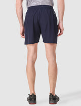 Fitinc Navy Blue Shorts for Men with Zipper Pockets - FITINC