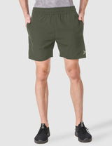 Fitinc Mehndi Shorts for Men with Zipper Pockets - FITINC