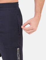 FITINC Stretchable Navy Shorts for Gym, Running, Jogging, Yoga & Cycling - FITINC