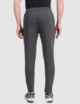 Fitinc Grey Trackpant with Concealed Zipper Pockets - FITINC