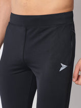 Fitinc Slimfit Black Trackpant for Gym & Yoga - FITINC