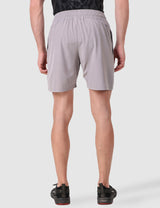 Fitinc Light Grey Shorts for Men with Zipper Pockets - FITINC