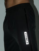 Fitinc NS Lycra Dryfit Grey Track Pants with Zipper Pockets - FITINC