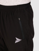 Fitinc NS Lycra Regular fit Black Trackpant for Men - FITINC