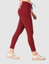 Fitinc Activewear Maroon Trackpant for Women - FITINC