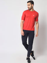 Fitinc Slimfit Navy Blue Trackpant for Gym & Yoga - FITINC