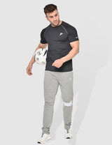 Fitinc Gymwear Black T-shirt for Men - FITINC