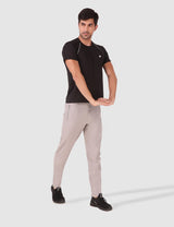 Fitinc NS Lycra Regular fit Light Grey Trackpant for Men - FITINC