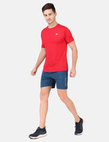 FITINC Stretchable Airforce Shorts for Gym, Running, Jogging, Yoga & Cycling - FITINC