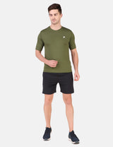 FITINC Stretchable Black Shorts for Gym, Running, Jogging, Yoga & Cycling - FITINC