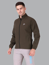 Fitinc Olive NS Jacket for Men with Two Zipper Pockets - FITINC