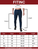 FITINC Premium Airforce Track Pant for Men | Anti Microbial | Superdry | Breathable | Stretchable | 2 YKK Zipper Pockets - FITINC