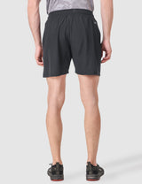 Fitinc Dark Grey Shorts for Men with Zipper Pockets - FITINC