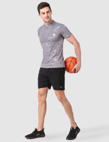 Fitinc Black Shorts for Men with Zipper Pockets - FITINC