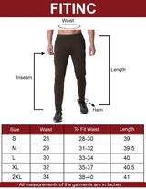 FITINC Premium Olive Track Pant for Men | Anti Microbial | Superdry | Breathable | Stretchable | 2 YKK Zipper Pockets - FITINC