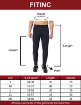 Fitinc Slimfit Navy Blue Trackpant for Gym & Yoga - FITINC