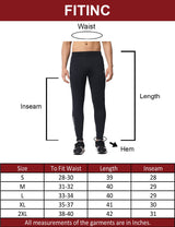 Fitinc Slimfit Black Trackpant for Gym & Yoga - FITINC