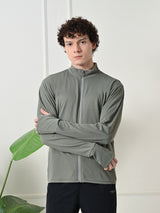 FITINC Airflow Sunscreen Jacket for Men - Olive