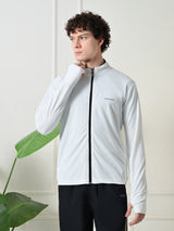 FITINC Airflow Sunscreen Jacket for Men - White