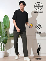 Men’s All-Season Relaxed Fit Track Pants - Rifle Green