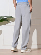Men’s All-Season Relaxed Fit Track Pants - French Grey