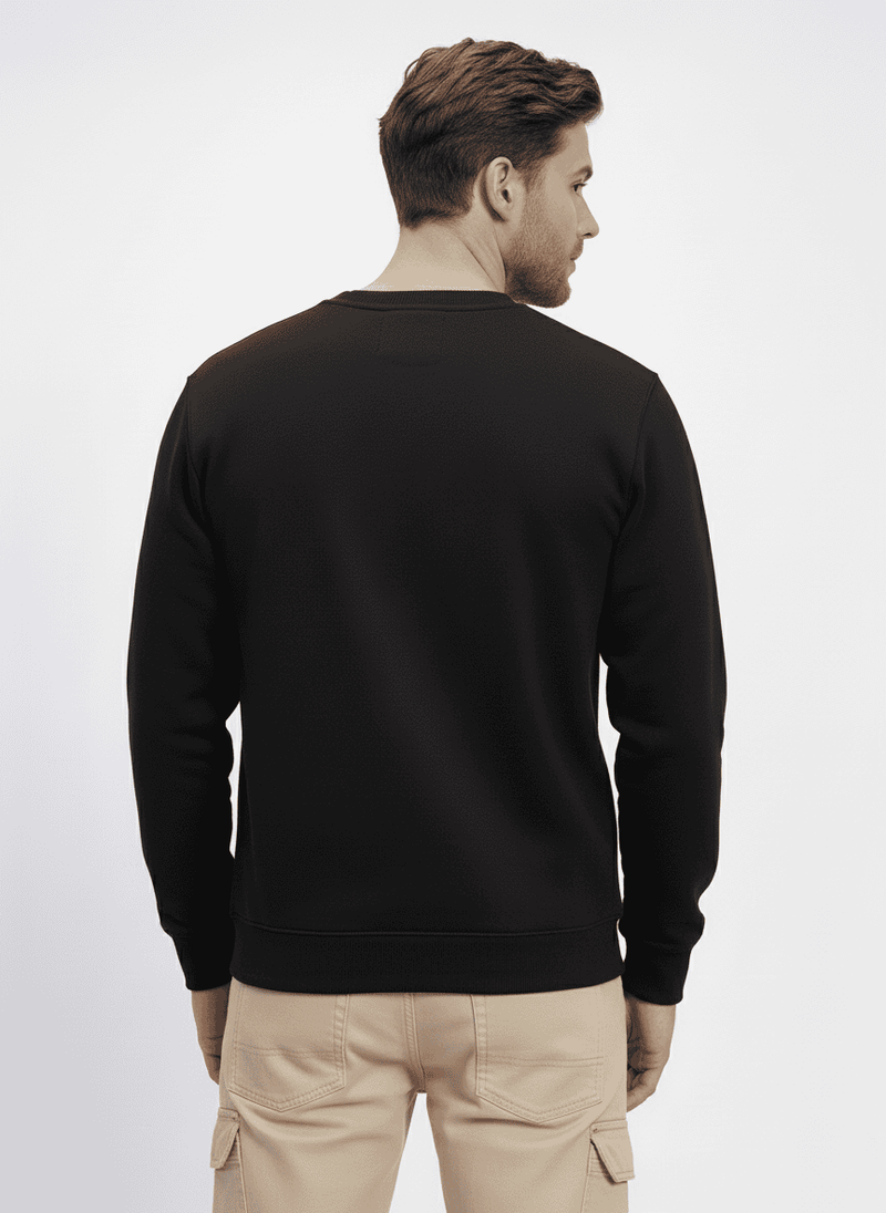 Ultra-Warm Fleece Sweatshirt - Black - Brooklyn
