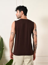Easy-wear Seawolves Cotton Sando – Coffee